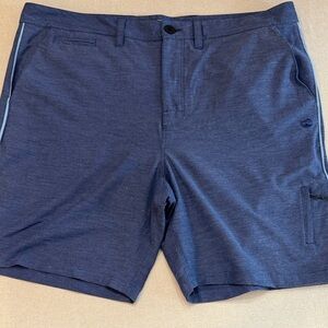 Men's Blue Big Ocean Sport Casual Shorts